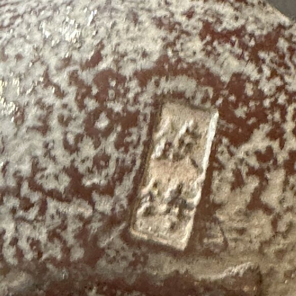 Rikyu Japanese Cast Iron Tetsubin Teapot Hobnail Signed Small Vtg Traditional - Picture 14 of 14